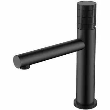 Смеситель Vincea Groove VBF-4G1MB для раковины, черный