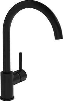 Смеситель VitrA Minimax S A4209136EXP для кухонной мойки, матовый черный