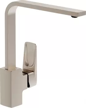Смеситель VitrA Root Square A4275334EXP для кухонной мойки, никель