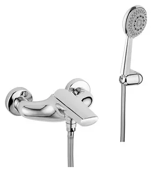 Смеситель Webert Aria AI850101015 хром для ванны с душем