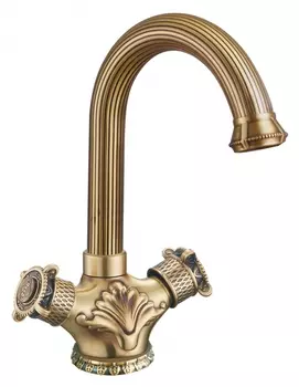 Смеситель Zorg Antic A 2008U-BR для раковины AZR 608 U-1-5 BR / A 2008U-BR