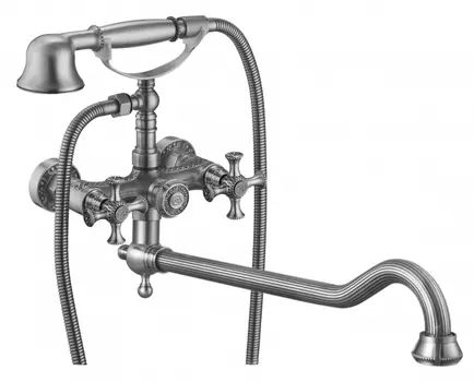 Смеситель Zorg Antic A 7001WDN-SL универсальный AZR 608 W-DN-3-3 SL / A 7001WDN-SL