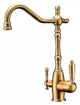 Смеситель Zorg Clean Water ZR 312 YF-33-BR для кухонной мойки