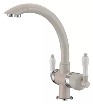 Смеситель Zorg Clean Water ZR 327 YF хром песочный для кухонной мойки ZR 327 YF Хром песочный