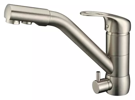 Смеситель Zorg Clean Water ZR 400 KF-12 satin для кухонной мойки ZR 400 KF-12 Satin