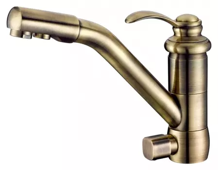 Смеситель Zorg Clean Water ZR 400 KF-47-BR для кухонной мойки