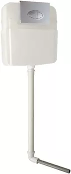 Смывной бачок скрытого монтажа SantiLine SL-02 с кнопкой смыва