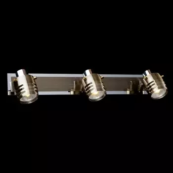 Спот Eurosvet 23463/3 хром/античная бронза