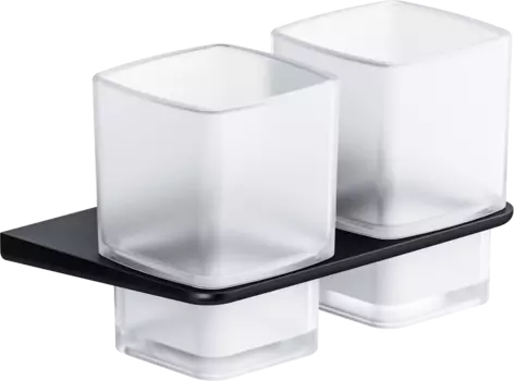 Стакан Am.Pm Inspire 2.0 A50A343422 двойной, подвесной, черный