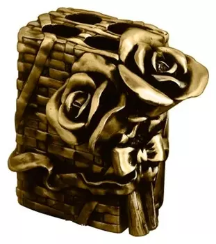 Стакан Art&amp;Max Rose AM-0091B-B для зубных щеток AM-B-0091B-B