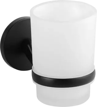 Стакан Bemeta Nox 102410010 черный матовый
