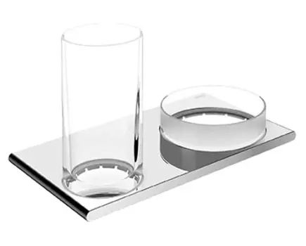 Стакан Keuco Edition 400 11554 с чашей для мелочей 11554 019000