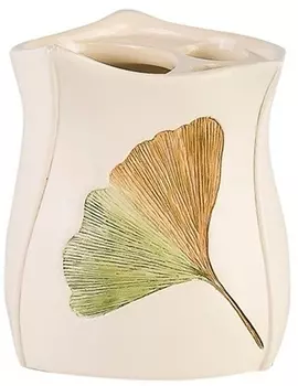 Стакан Primanova Ginkgo D-15572 для зубных щеток