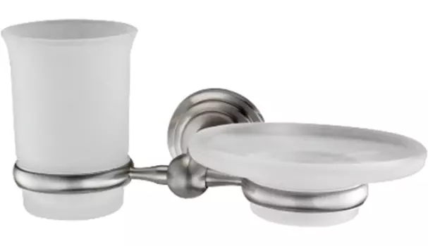 Стакан Wasserkraft Ammer K-7026 с мыльницей /7026