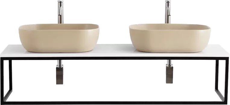 Столешница с раковиной BelBagno Etna Kraft 140 столешница EK-140-2-BL