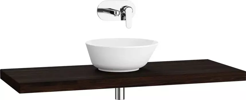 Столешница с раковиной VitrA Stand 120 темный вяз