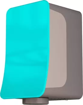 Сушилка для рук Nofer Fusion 01871.TQ зеленая 01871.NE.TQ