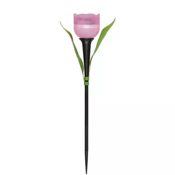 Светильник на солнечных батареях (UL-00004276) Uniel Promo USL-C-451/PT305 Pink Tulip