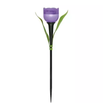 Светильник на солнечных батареях (UL-00004278) Uniel Promo USL-C-453/PT305 Purple Tulip
