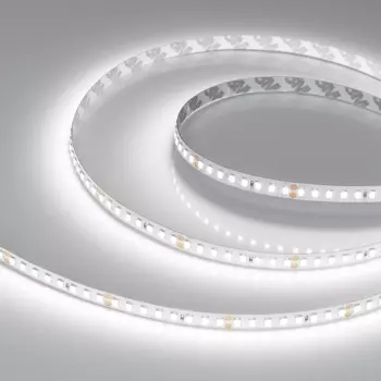 Светодиодная лента Arlight 12W/m 160LED/m 2835SMD холодный белый 5M UL-A160-8mm 24V White6000 040009 /040009