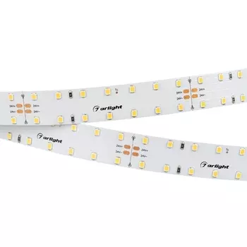 Светодиодная лента Arlight 22W/m 140LED/m 2835SMD теплый белый 4,7M RT-A140-20mm 24V Warm3000 028005(2)