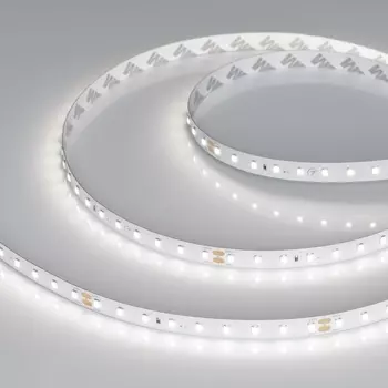 Светодиодная лента Arlight 4,8W/m 90LED/m 2835SMD холодный белый 5M RT-A90-10mm 24V White6000 038779 /038779