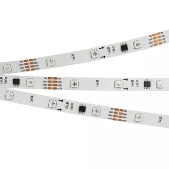 Светодиодная лента Arlight 6,5W/m 30LED/m 5060SMD красный 5M 021227 /021227