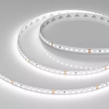 Светодиодная лента Arlight 9,6W/m 128LED/m 2835SMD холодный белый 5M RT-A128-8mm 24V White6000 038755 /038755