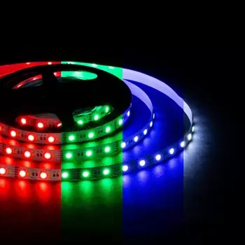 Светодиодная лента OGM 10W/m 120LED/m 5050+2835SMD RGB+холодный 5M LSE-272