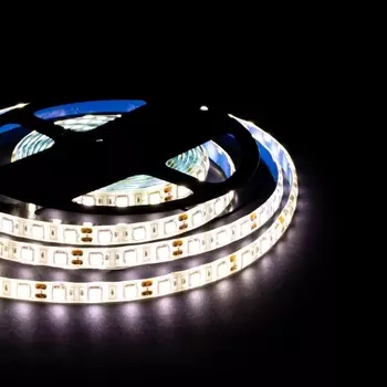 Светодиодная лента OGM 14,4W/m 60LED/m 5050SMD дневной белый 5M LSE-274