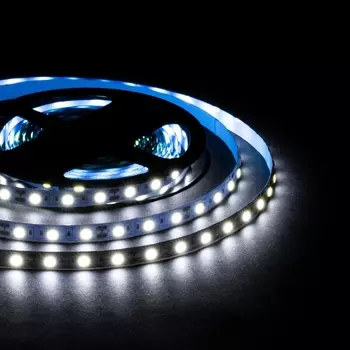 Светодиодная лента OGM 14,4W/m 60LED/m 5050SMD холодный белый 5M LSE-270