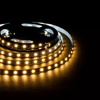 Светодиодная лента OGM 14,4W/m 60LED/m 5050SMD теплый белый 5M LSE-268