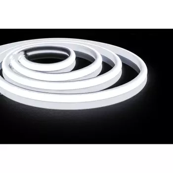 Светодиодная неоновая влагозащищенная лента Feron 14,4W/m 180LED/m 2835SMD холодный белый 5M LS651 32107 /32107