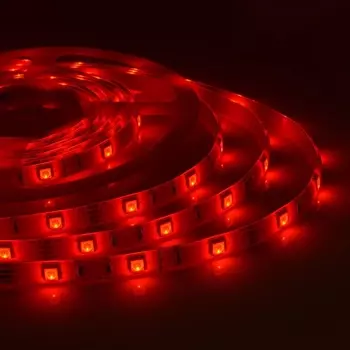 Светодиодная влагозащищенная лента Apeyron 7,2W/m 30LED/m 5050SMD разноцветная 5M LSE-041