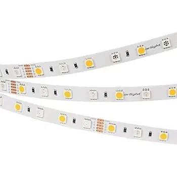 Светодиодная влагозащищенная лента Arlight 14,4W/m 60LED/m 5060SMD разноцветный/теплый белый 5M 034185 /034185