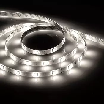 Светодиодная влагозащищенная лента Feron 14,4W/m 60LED/m 5050SMD нейтральный белый 5M LS607 48290 /48290