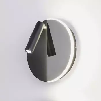 Светодиодный спот Elektrostandard Drom LED 40105/LED чёрный/чёрный жемчуг 4690389173882