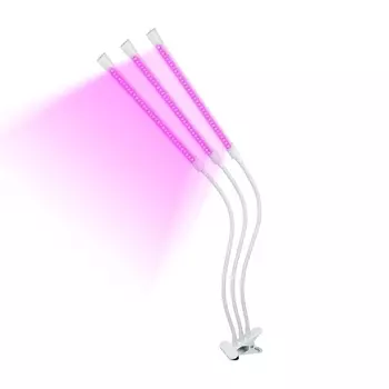 Светодиодный светильник для растений Uniel Minigarden ULT-P33-18W/SPLE/TM/60 UL-00008904 ULT-P33-18W/SPLE/TM/60 IP40 While Triple