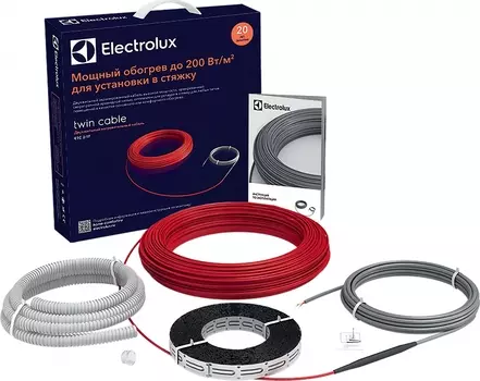 Теплый пол Electrolux Twin Cable ETC 2-17-1500