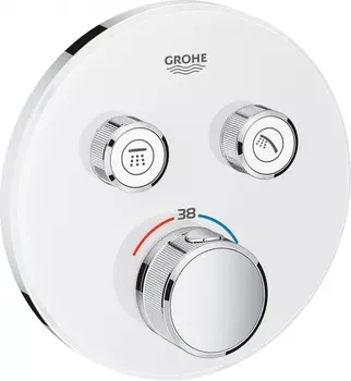 Термостат Grohe Grohtherm SmartControl 29151LS0 для ванны с душем, moon white