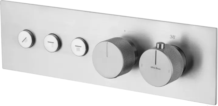 Термостатический смеситель Allen Brau Liberty 5.33003-BN С ВНУТРЕННЕЙ ЧАСТЬЮ, брашированный никель