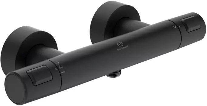 Термостатический смеситель Ideal Standard Ceratherm T25 A7201XG silk black