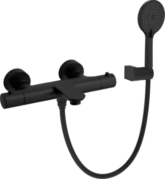 Термостатический смеситель Raiber Graceful RPB-008 черный