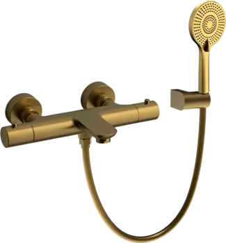 Термостатический смеситель Raiber Graceful RPG-008 золото