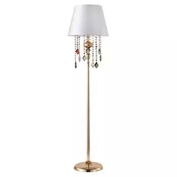 Торшер Crystal Lux Mercedes PT1 Gold/Color