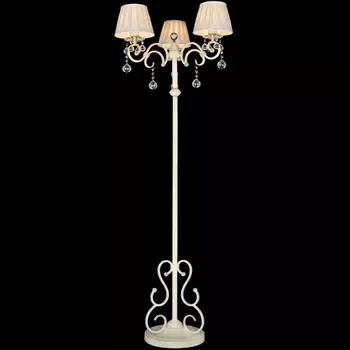 Торшер Eurosvet 12075/3F белый Strotskis