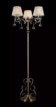 Торшер Eurosvet 1448/3F античная бронза Strotskis