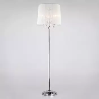 Торшер Eurosvet 2045/3F хром/белый