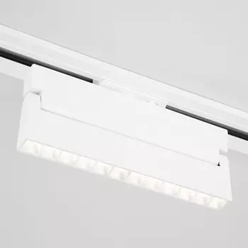 Трековый светодиодный светильник Elektrostandard Garda 85018/01 белый a057443 4690389181610