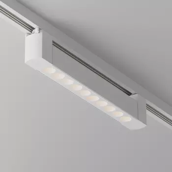 Трековый светодиодный светильник Maytoni Technical Points Rot TR010-1-10W3K-M-W